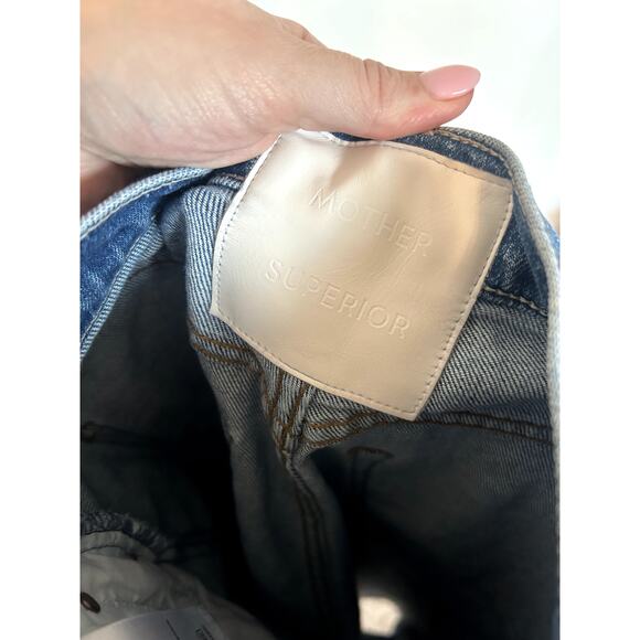 Mother Denim - High Waisted Study Hover In Perfect Drug - Picture 6 of 7